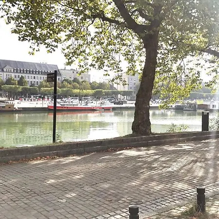 公寓 T2 - Cite Des Congres - 5' A Pied De La Gare - Parking 南特